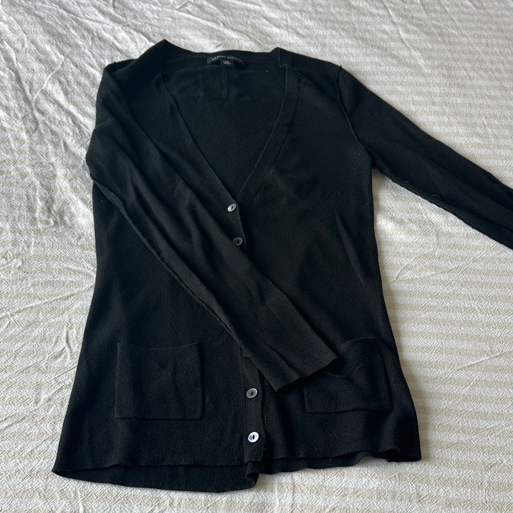 Banana Republic Classic Black Cardigan